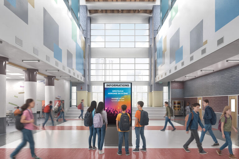 Affichage dynamique : un levier moderne pour transformer la communication dans les établissements scolaires